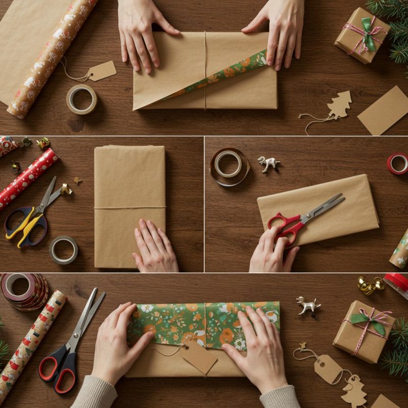 چگونه هدیه را کادو پیچ کنیم؟