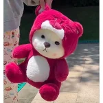 عروسک خرسی استیج بنفش