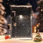چراغ خواب برفی طرح خیابان با نور LED - Image 2