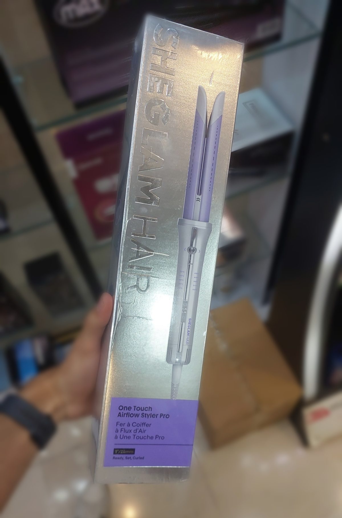 دستگاه ایرفلو شیگلم فر کننده مو کول ایر فلو ضمانت اصالت واردات مستقیم Sheglam Cool Airflow Proسایز 25