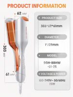 فرکننده مو ساحلی شیگلم- کیفیت مستر 25m (SHEGLAM Beach Hair Waver) - Image 4