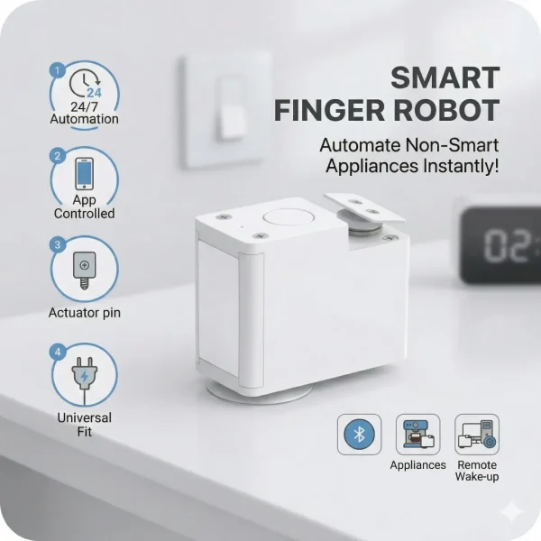 ربات دکمه‌زن هوشمند Finger Bot WiFi با باتری داخلی قابل شارژ