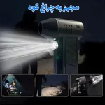 مینی جت فن توربو ۳ حالته | دمنده شارژی پرقدرت برای تمیزکاری و باددهی - Image 2